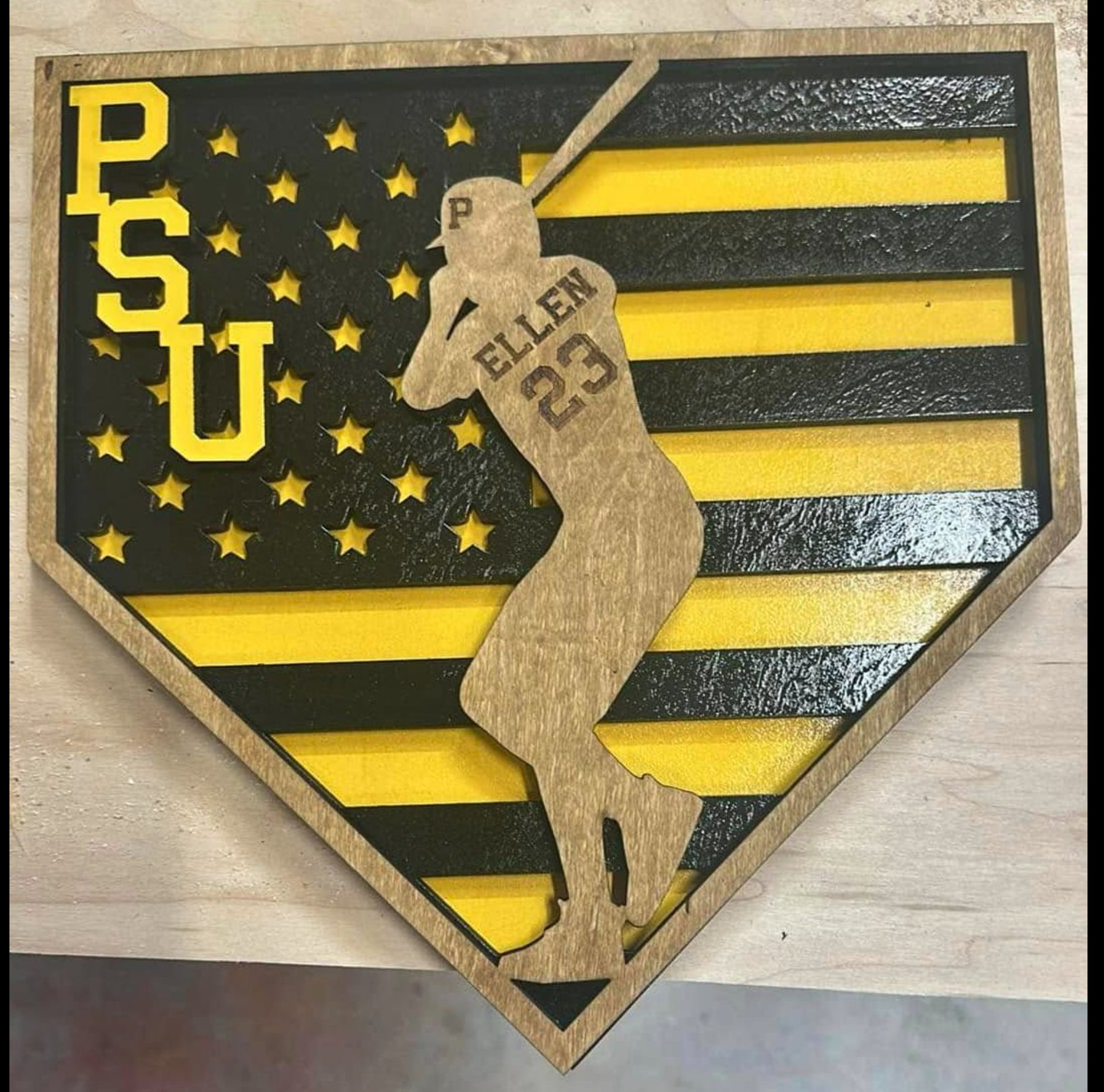 Baseball Home Plate Flag